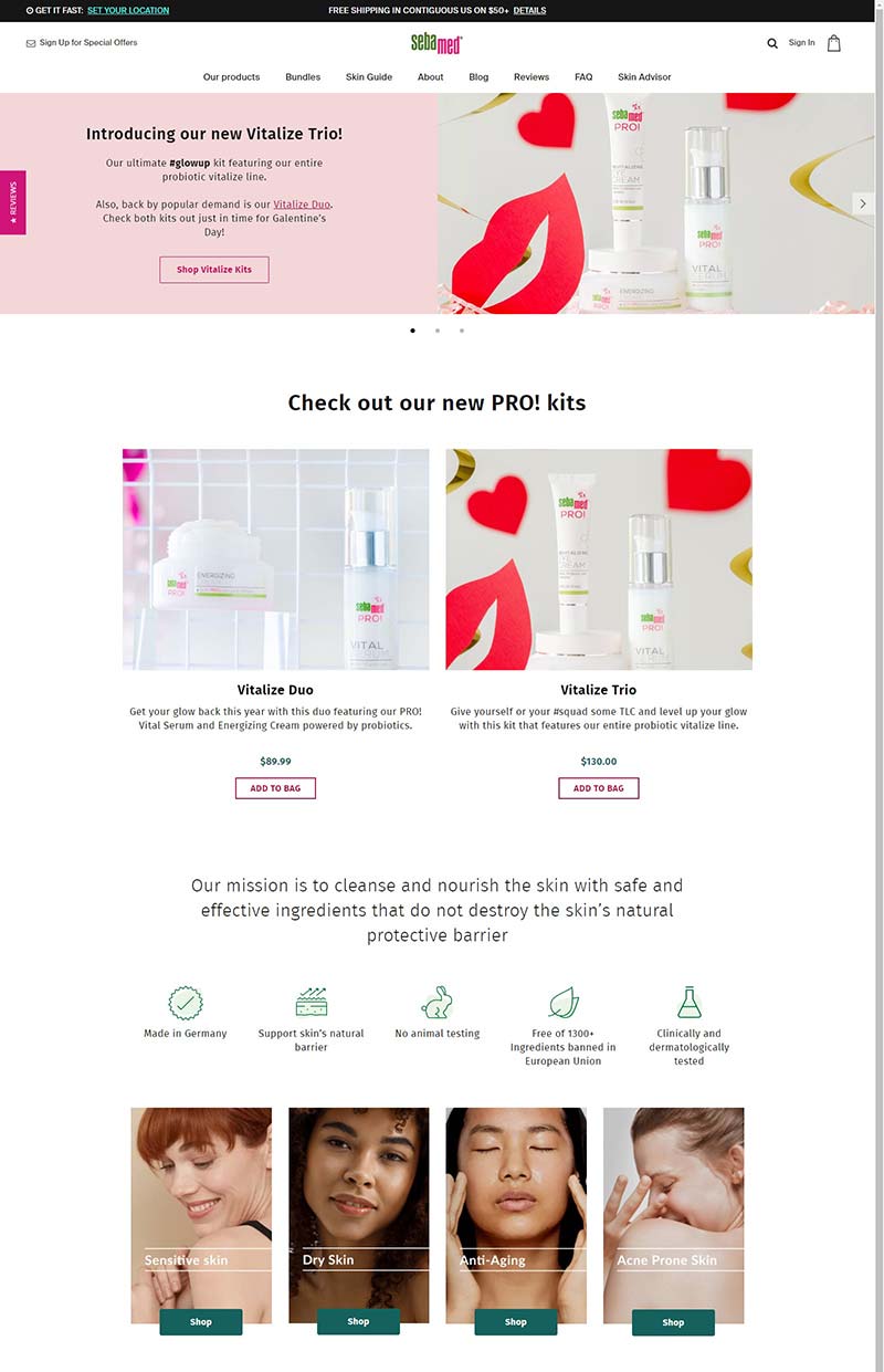 Sebamed 施巴-德国护肤品牌美国官网