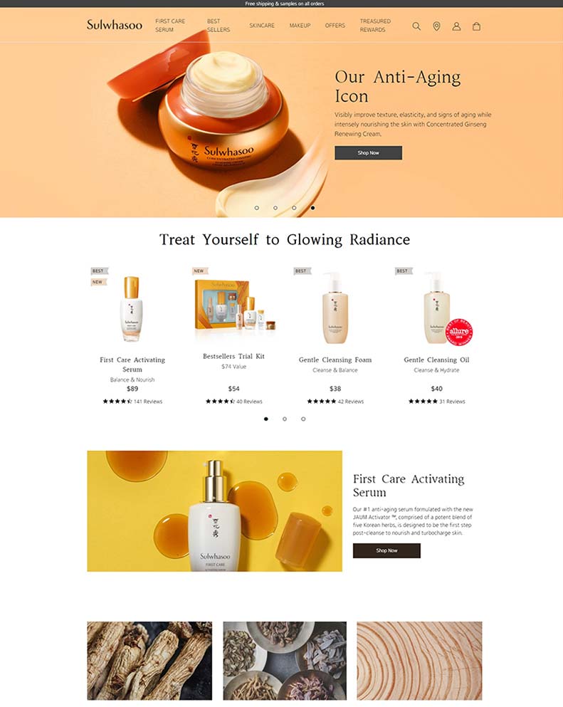 Sulwhasoo US 雪花秀-韩国品牌化妆品美国官网