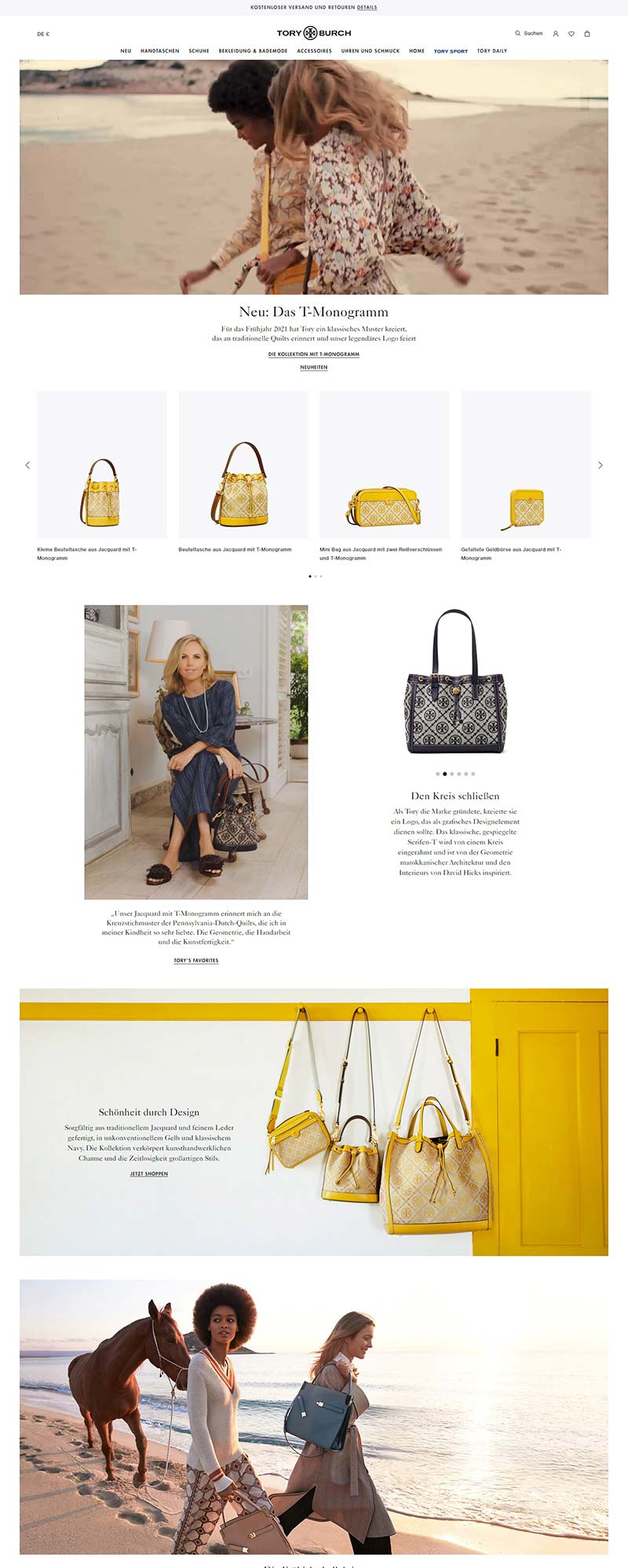 Tory Burch DE 汤丽柏琦-美国设计师品牌德国官网