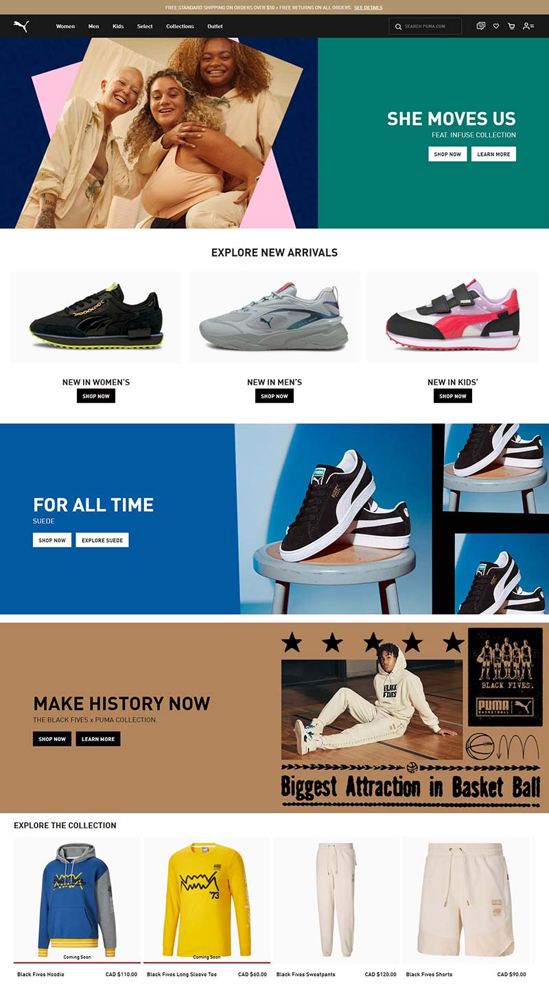 Puma CA 彪马-德国运动服饰品牌加拿大官网