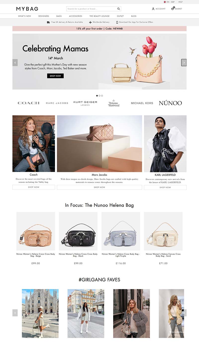 MyBag 英国时尚箱包品牌美国官网
