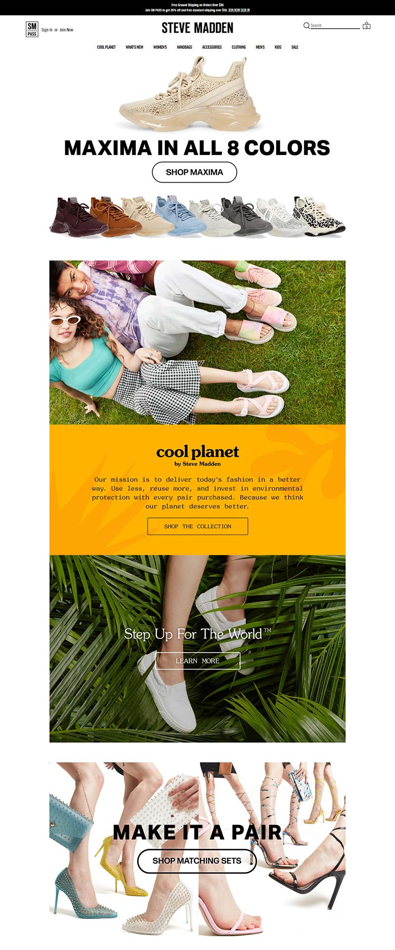 Steve Madden CA 史蒂夫·马登-美国时尚鞋履品牌加拿大官网
