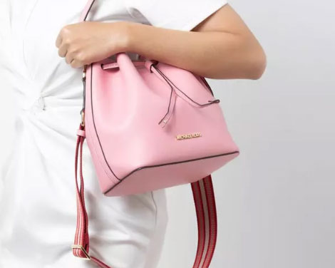 Michael Kors 迈克高仕 Eden 女士中号真皮抽绳水桶包到手价￥741.31