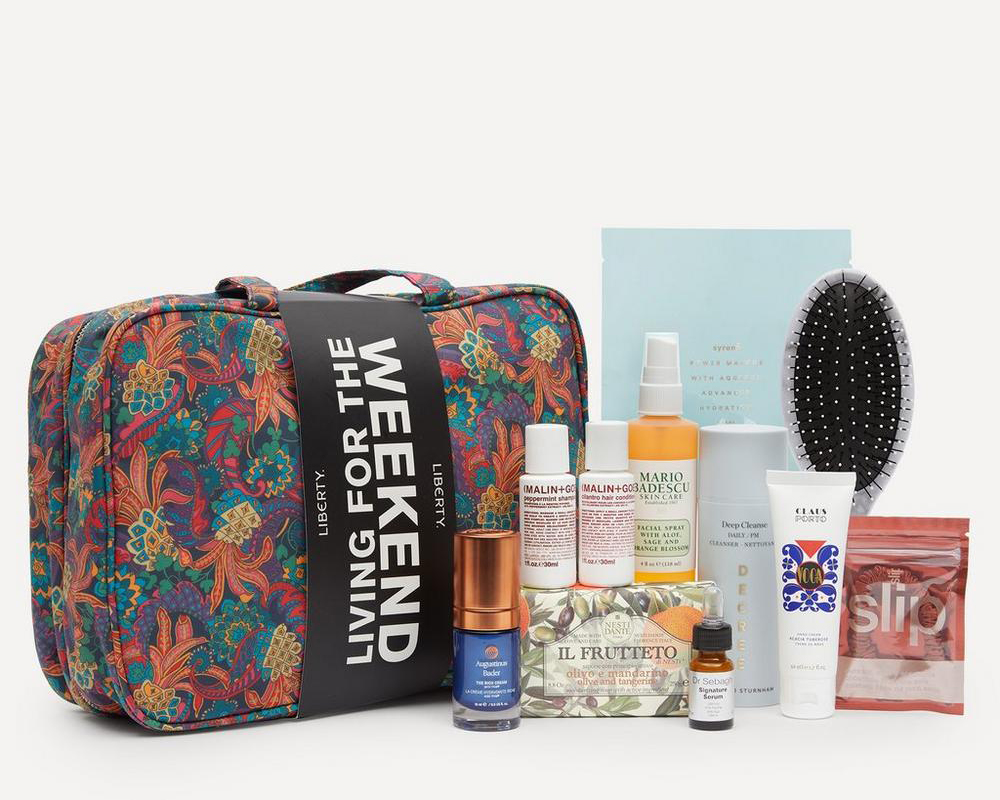 新品！LIBERTY Living for the Weekend 美容套装（价值£342）售价£100
