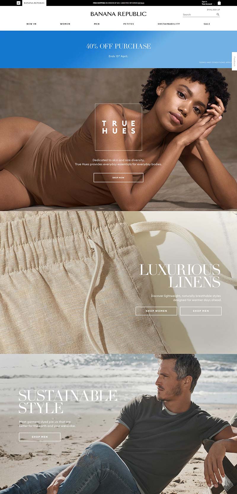 Banana Republic UK 香蕉共和国-美国品牌服饰英国官网