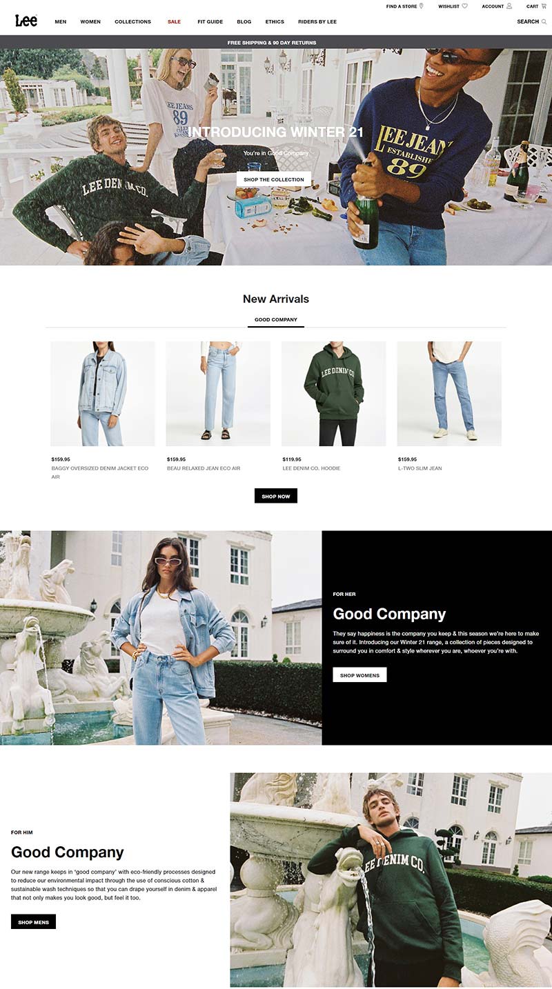Lee Jeans AU 美国牛仔裤品牌澳洲官网