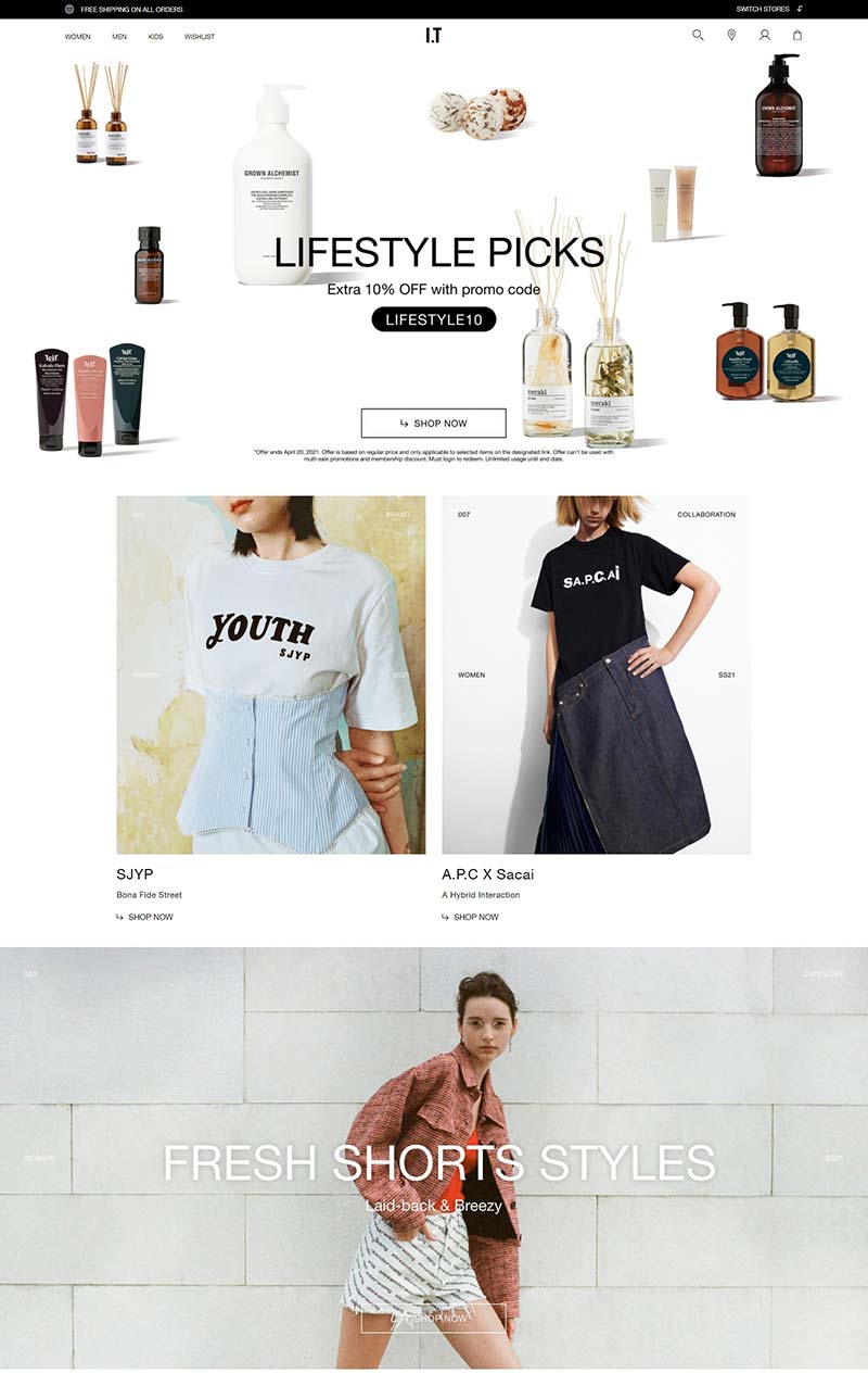 I.T购物商城-hk.ITeSHOP.com