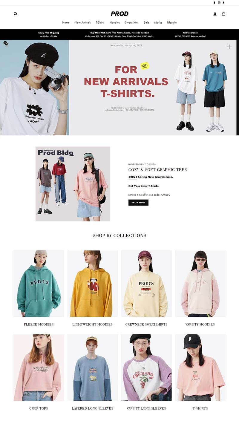 PROD 国产卫衣品牌美国官网