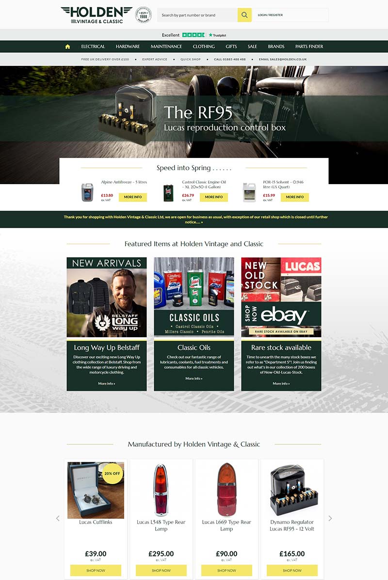 Holden UK 美国滑雪服品牌英国官网