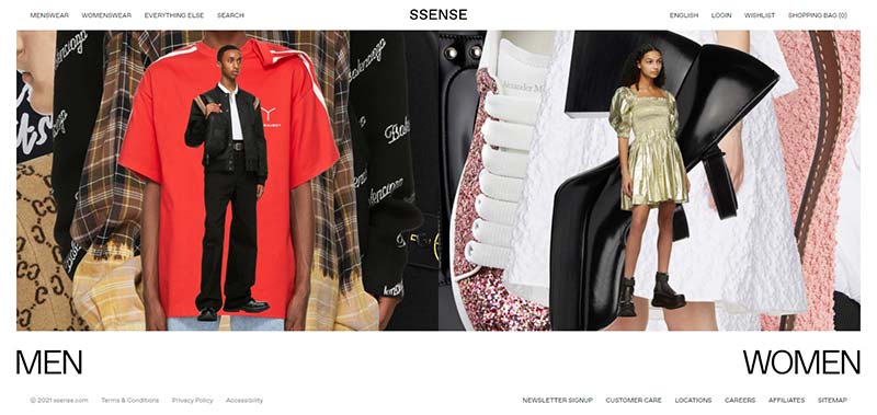 Ssense 加拿大时尚百货品牌网站