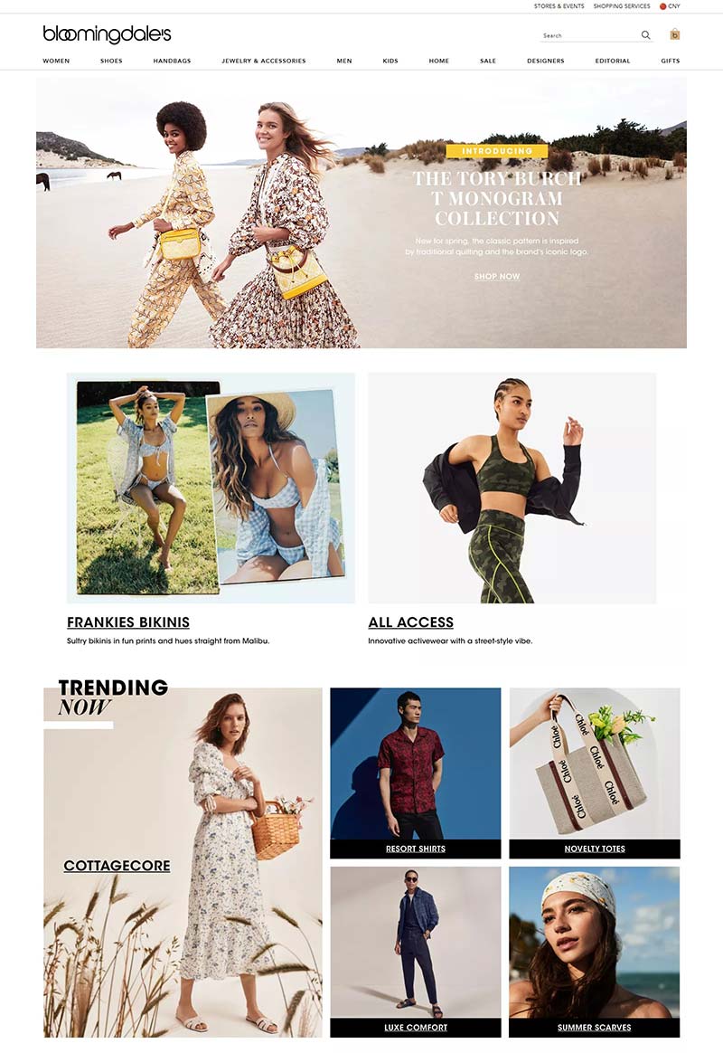 Bloomingdale‘s 美国布鲁明戴尔百货官网