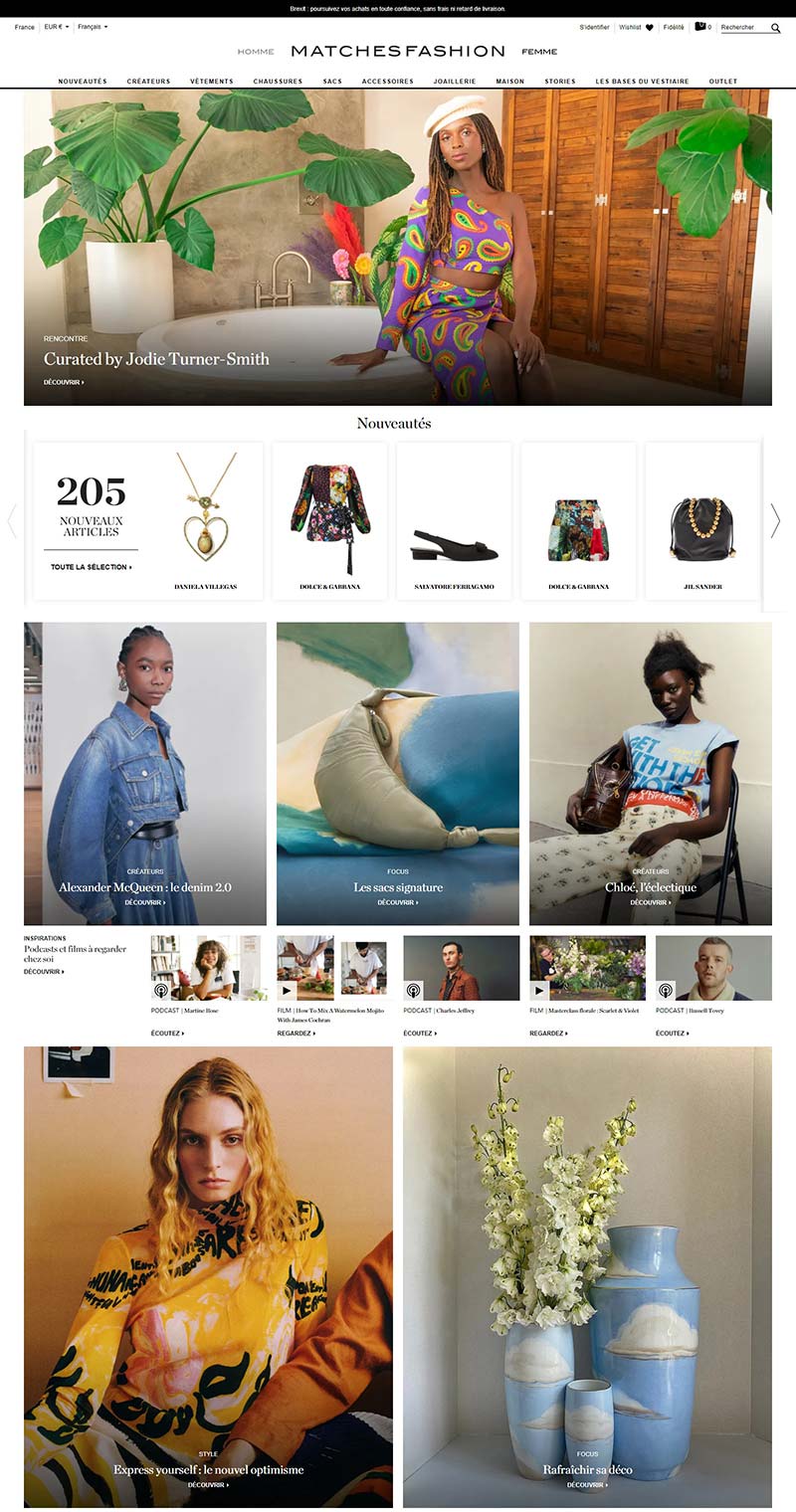 MATCHESFASHION 英国时尚奢侈品购物网站