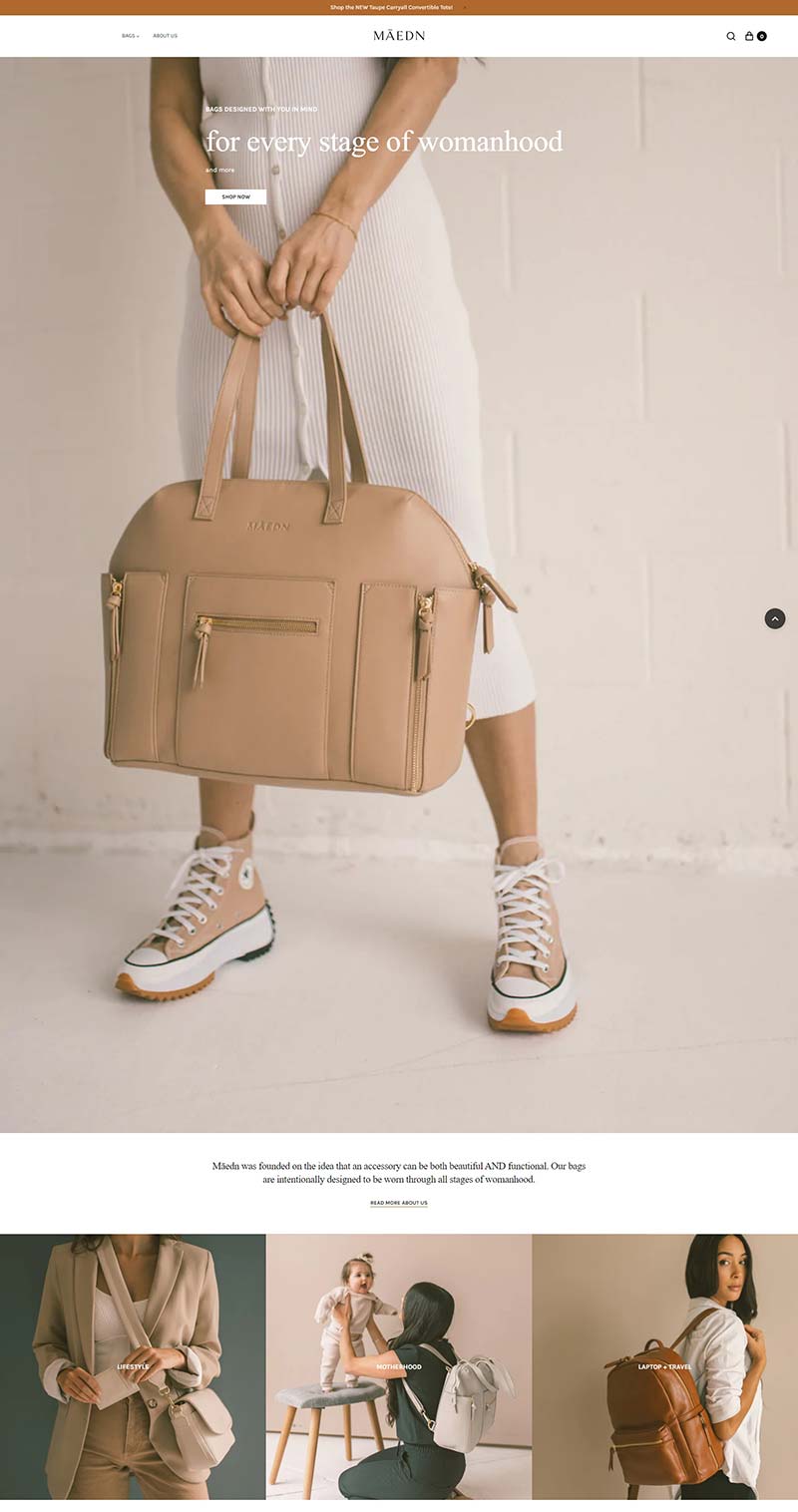 Maedn Bags 美国时尚女性包袋品牌购物网站