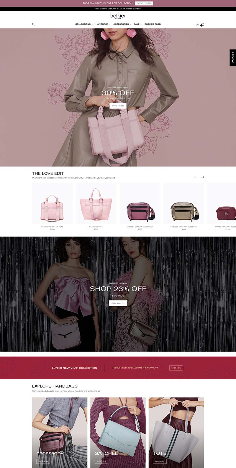 Botkier 美国当代女性服饰购物网站