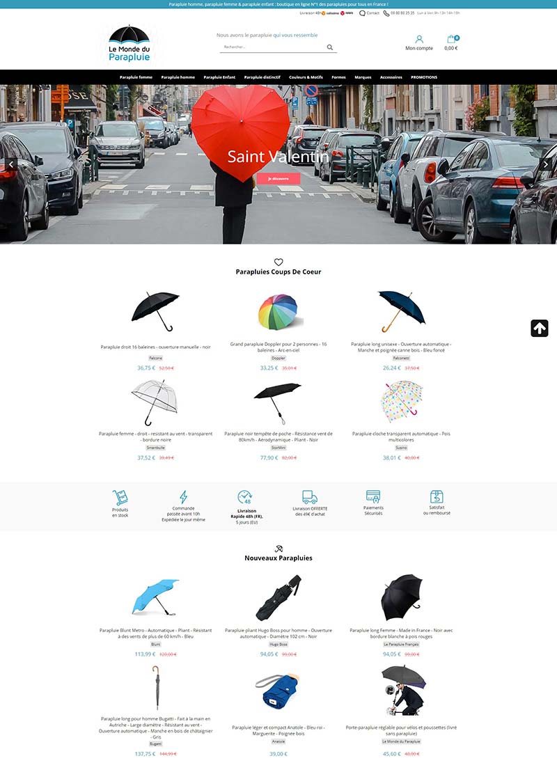 Lemondeduparapluie 法国在线雨伞购物商店