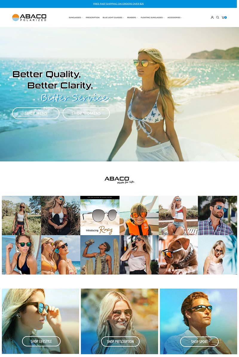 Abaco Polarized 美国小众太阳镜品牌购物网站