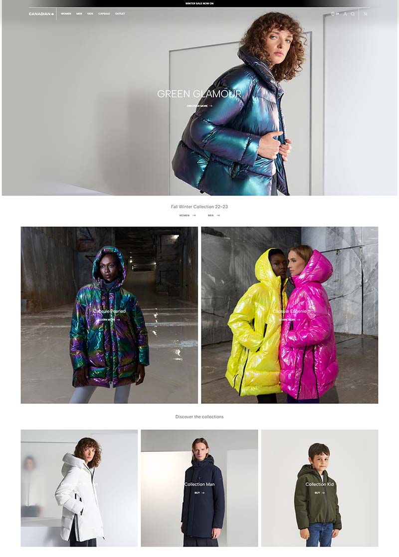 Canadian Classics 意大利户外都市服装购物网站
