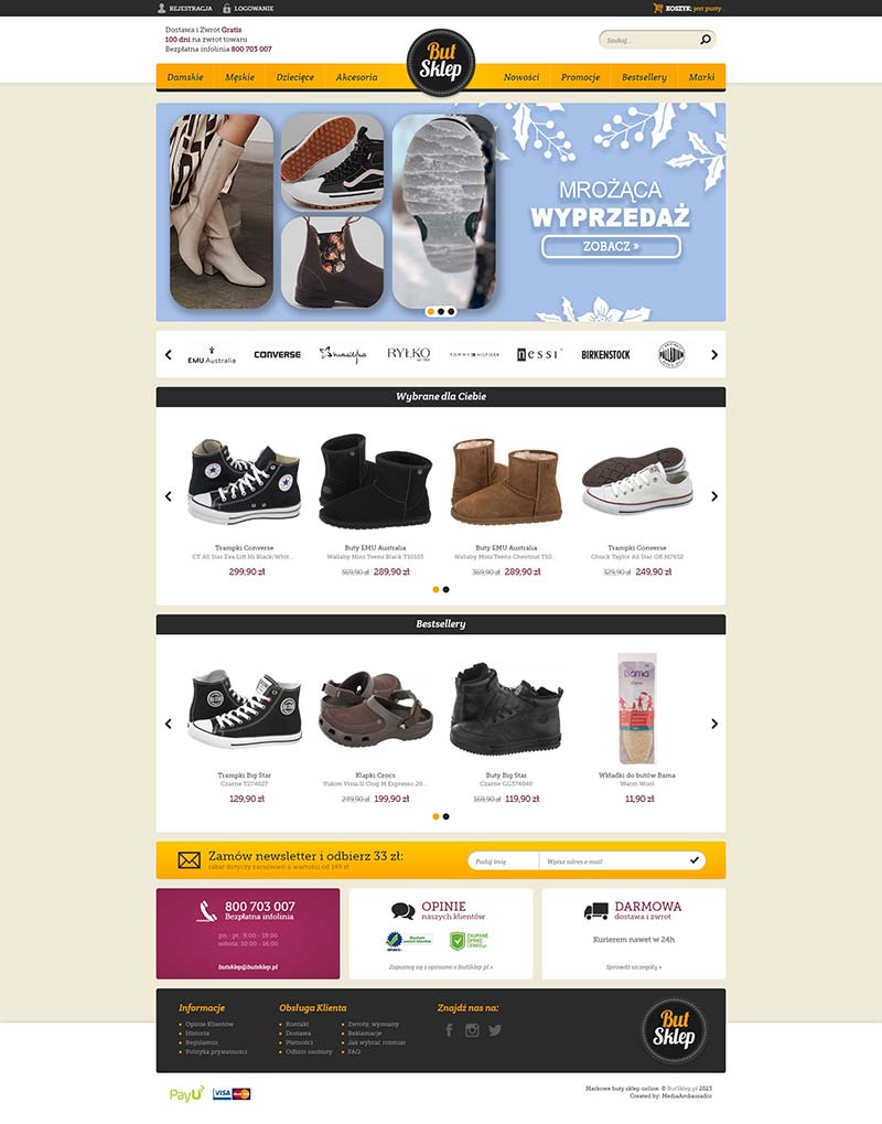 ButSklep.pl 波兰鞋履品牌购物商店