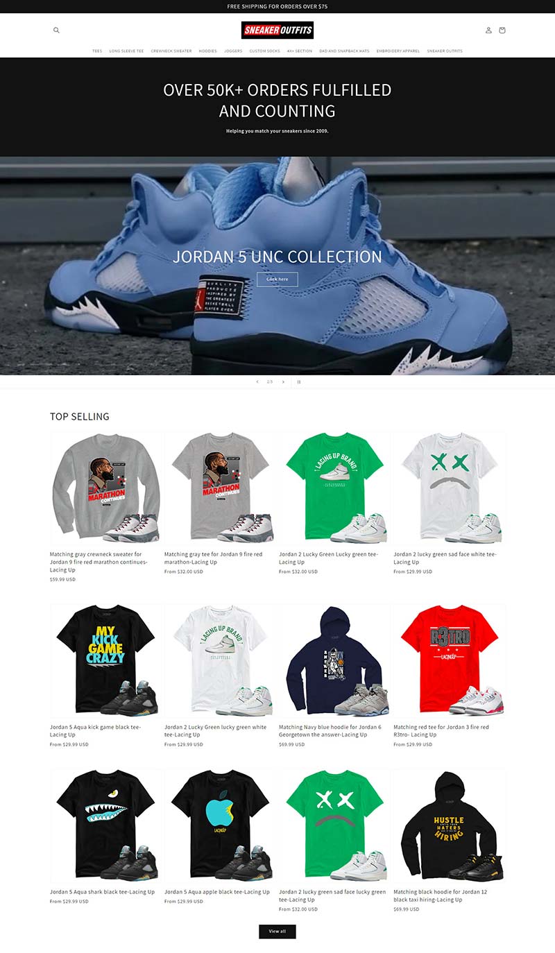 Sneaker Outfits 美国运动鞋服品牌购物网站