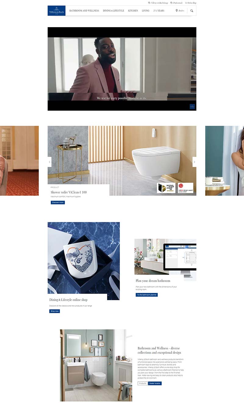 Villeroy & Boch UK 德国唯宝瓷器英国官网