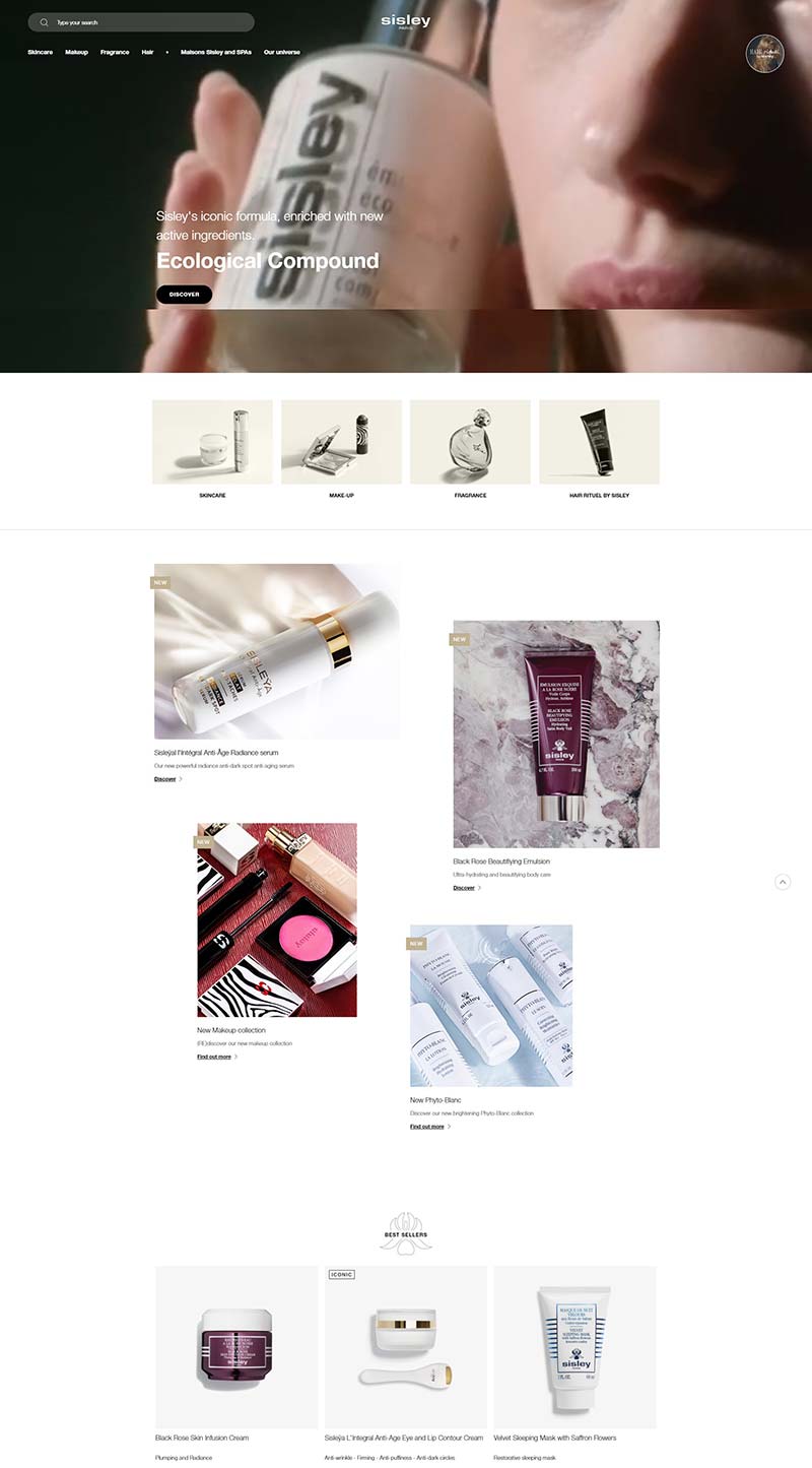 Sisley Paris UK 希思黎品牌护肤英国官网