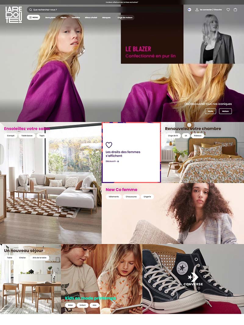 La Redoute FR 法国时尚女装品牌购物网站