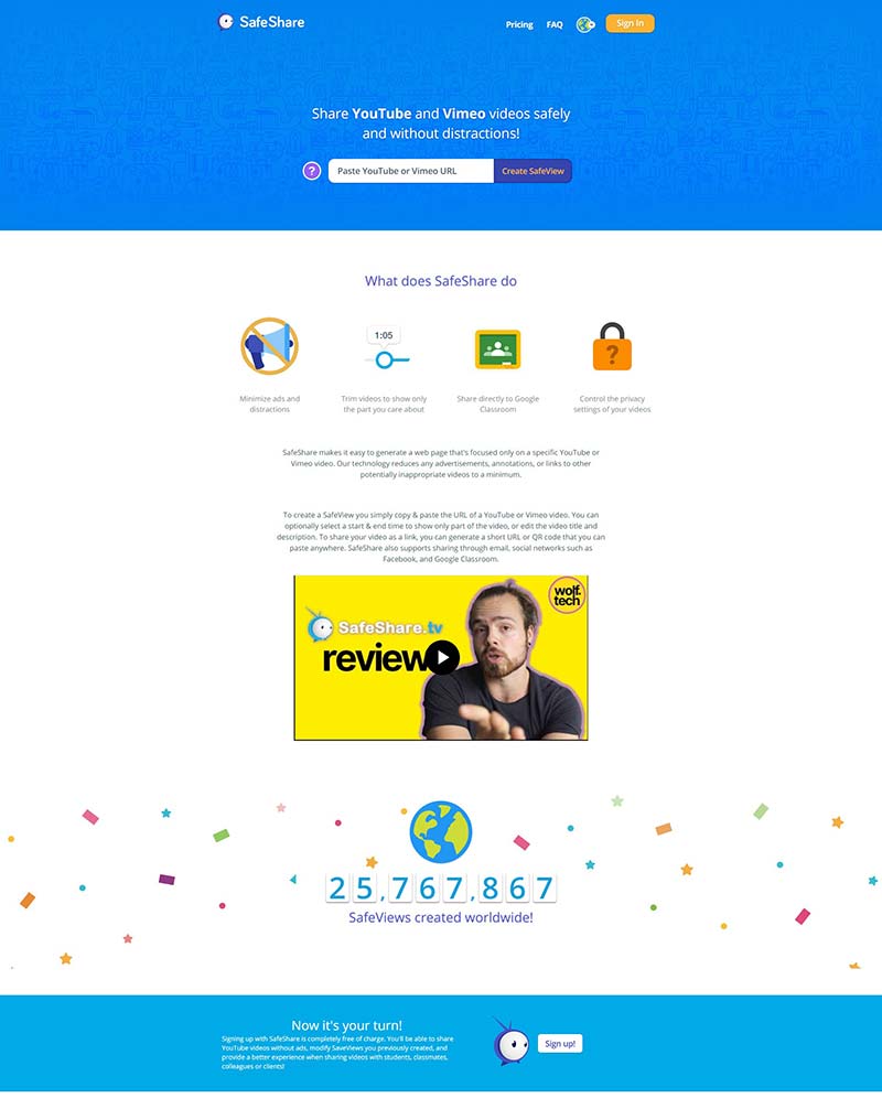 SafeShare 美国安全视频分享服务网站