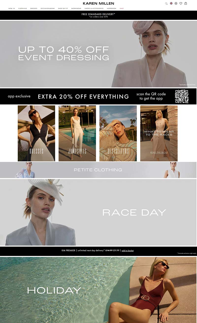 Karen Millen US 英国设计师女装品牌美国官网