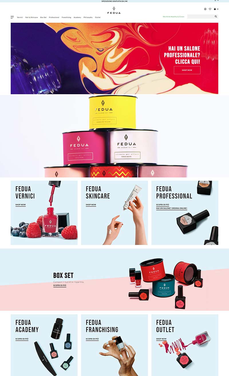 Fedua IT 意大利指甲油专营网站