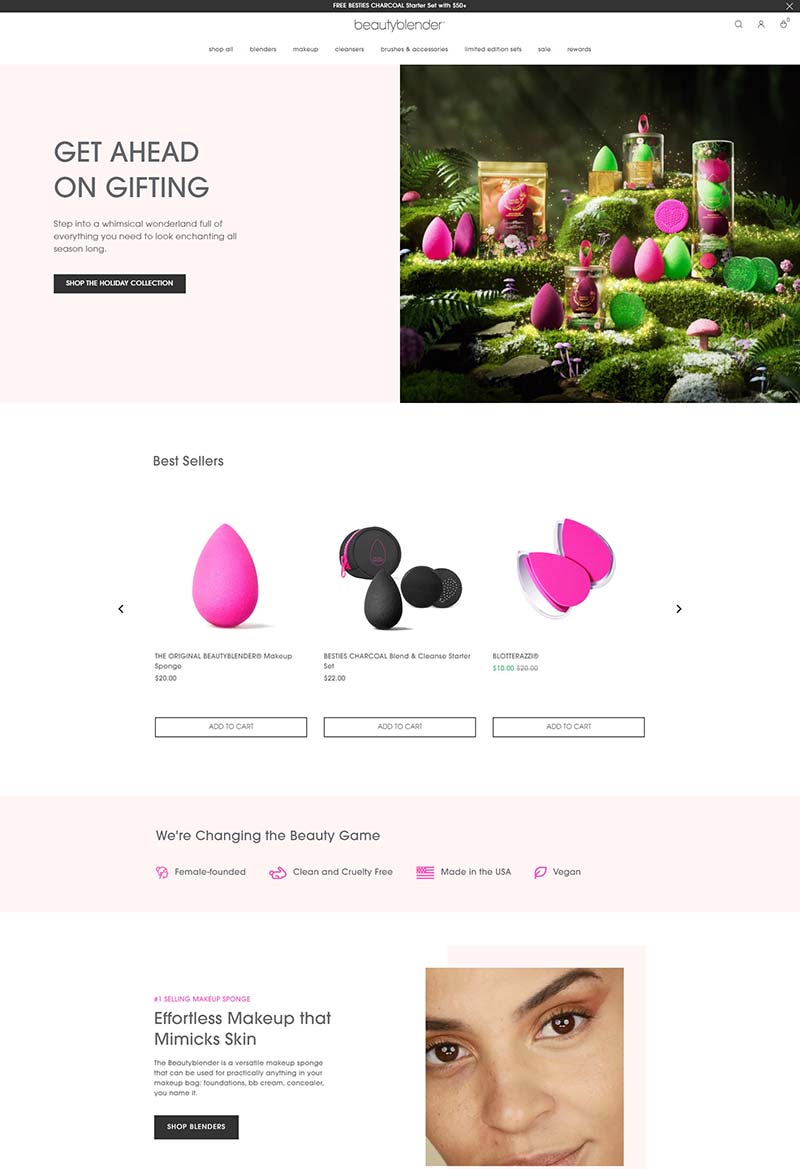 Beautyblender 美国美妆蛋专营网站