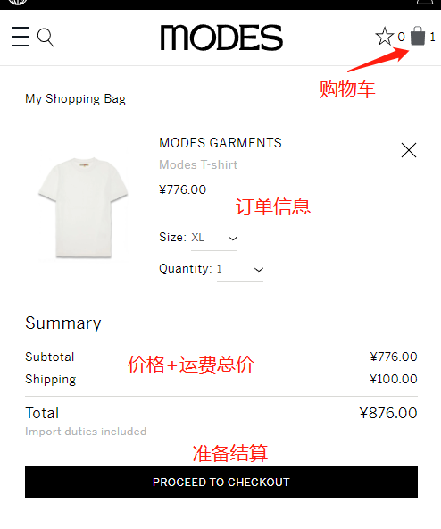 MODES Official Website Direct Mail Shopping Guide