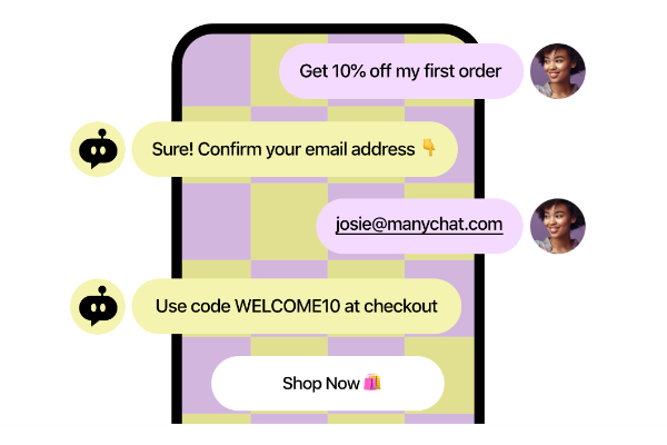 Manychat  Instagram、WhatsApp营销机器人首选品牌，立即订阅