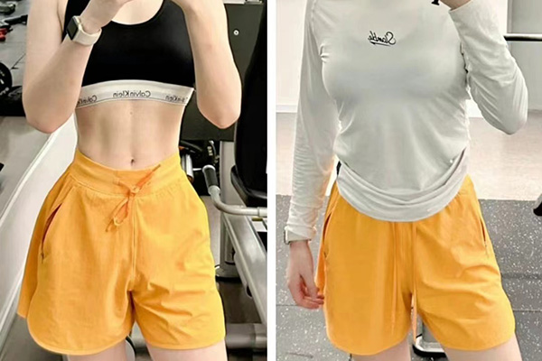Lululemon  $88→$39，License to Train 4寸短裤