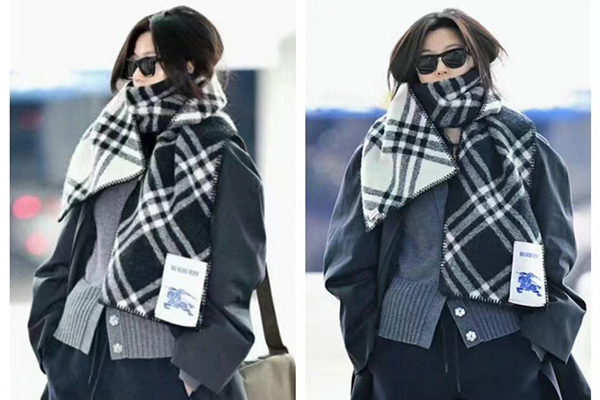 Burberry 爆款7折!全贤智同款围巾