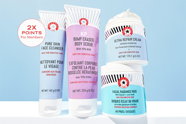 First Aid Beauty 美国官网全场最高立减$75促销，美境免邮