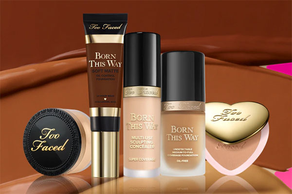Too Faced 官网Born This Way系列彩妆热卖，限时无门槛7.5折