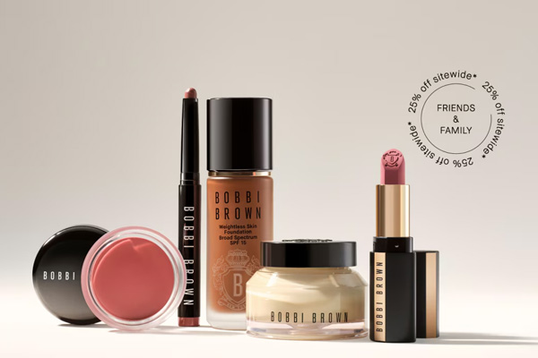 Bobbi Brown 官网亲友特卖全场无门槛7.5折+送4重礼