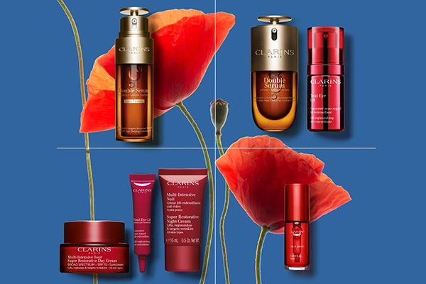 Clarins 官网纪念日大促低至7折+送5件礼