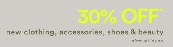 Anthropologie Early Fall Fashion 30% Off Sale