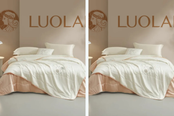 LUOLAI Bedding Sale: Up to 25% Off, Cassia Seed Pillow $84, Silk Quilt $109