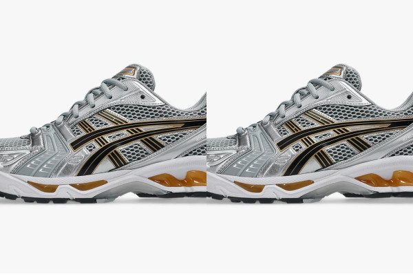 ASICS GEL-Kayano 14 Silver/Gold Sneaker at $165, Extra 40% Off with Code BBX15