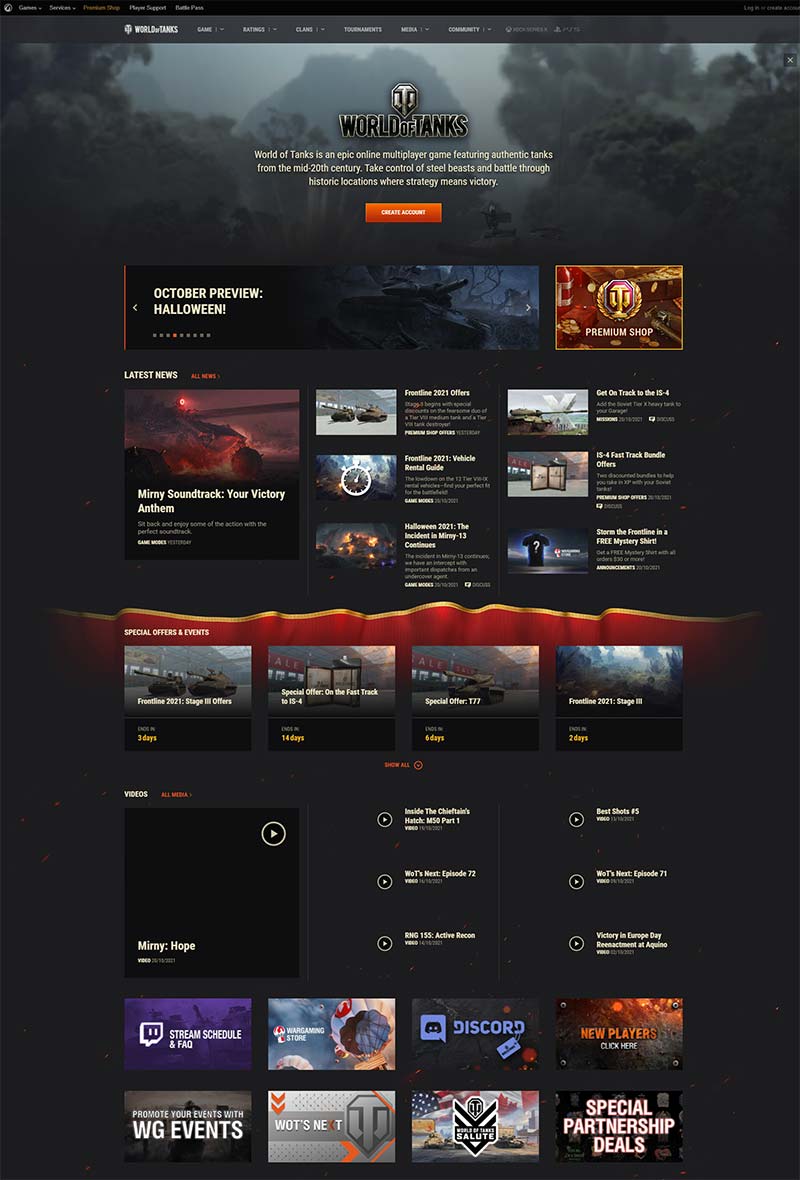 World of Tanks 坦克世界全球官方下载网站