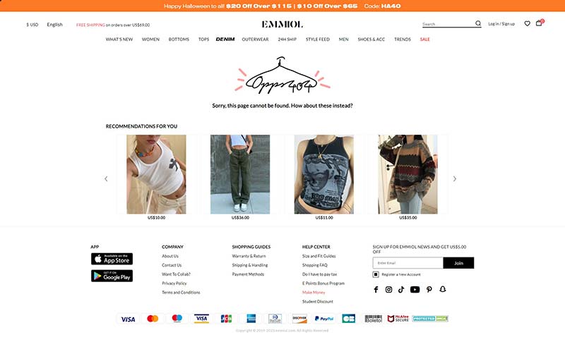 Emmiol 香港时尚女装品牌购物网站
