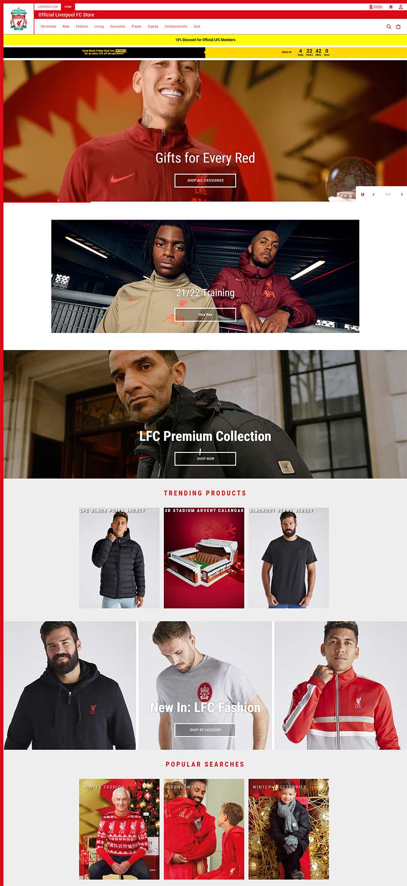 Liverpool FC 英国利物浦球队官方购物商店