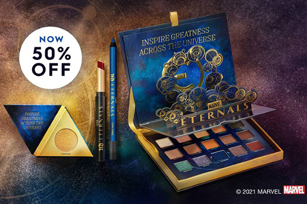 活动升级！Urban Decay 美国官网黑五精选彩妆低至5折促销，满$60送5件套