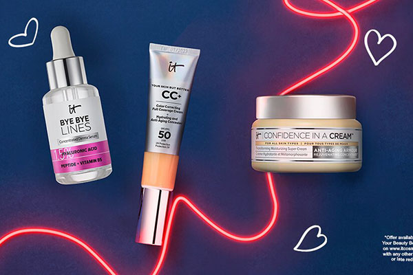 It Cosmetics英国官网黑五全场彩妆护肤无门槛6折促销，满赠好礼