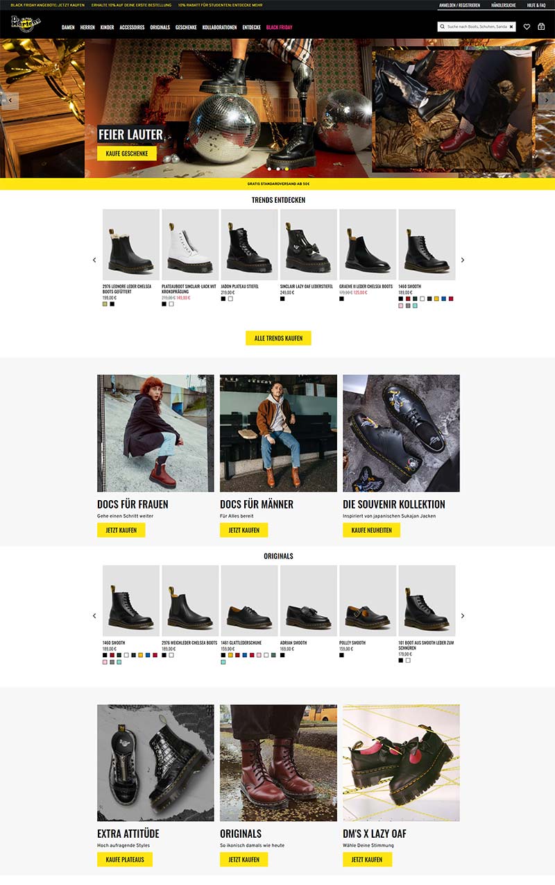 Dr.Martens DE 英国马丁靴品牌德国官网