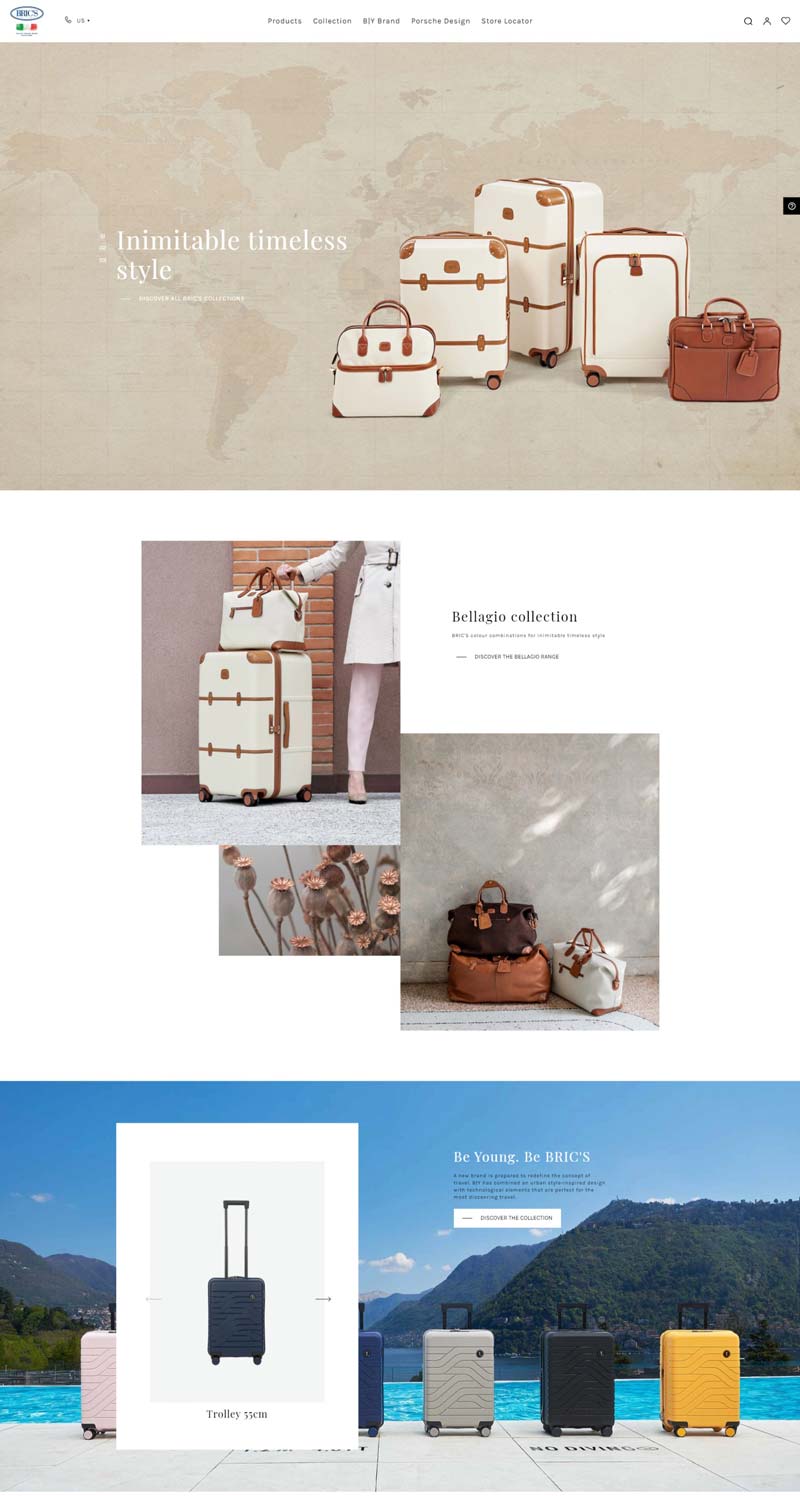 BRIC'S Milano 意大利手工包包品牌购物网站