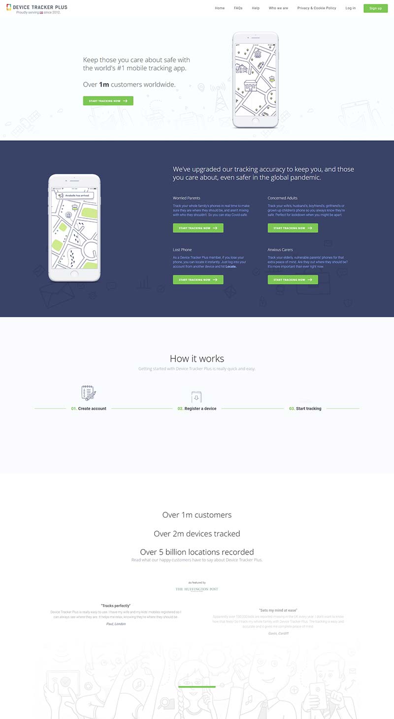 Device Tracker Plus 美国手机安全追踪APP官网