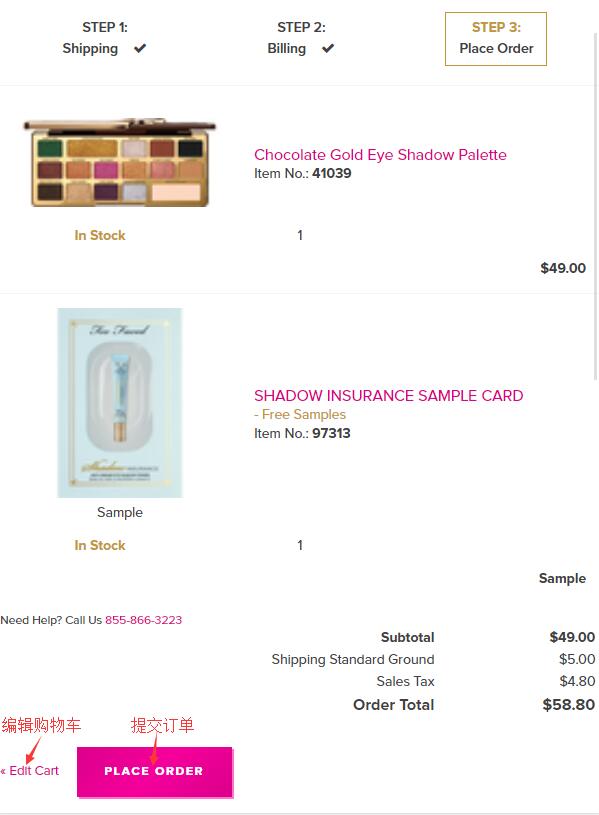 Too Faced official website review order